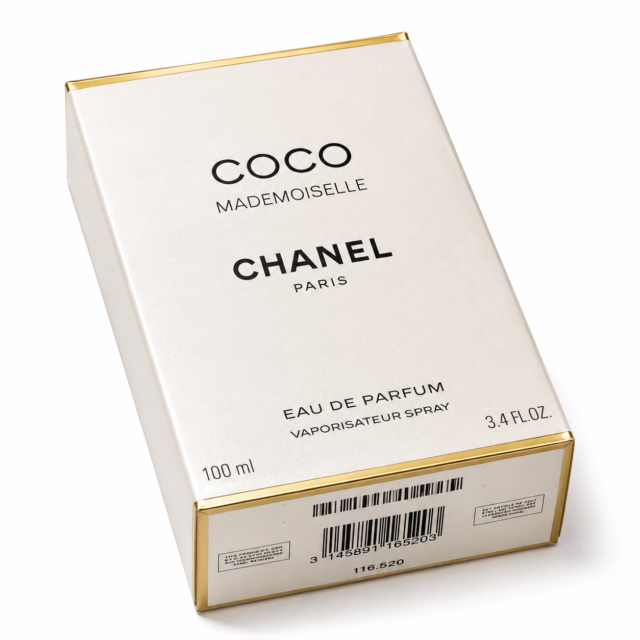Chanel Coco Mademoiselle EDP spray bottle front view
