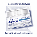 Obagi Hydrate Luxe moisture rich cream texture