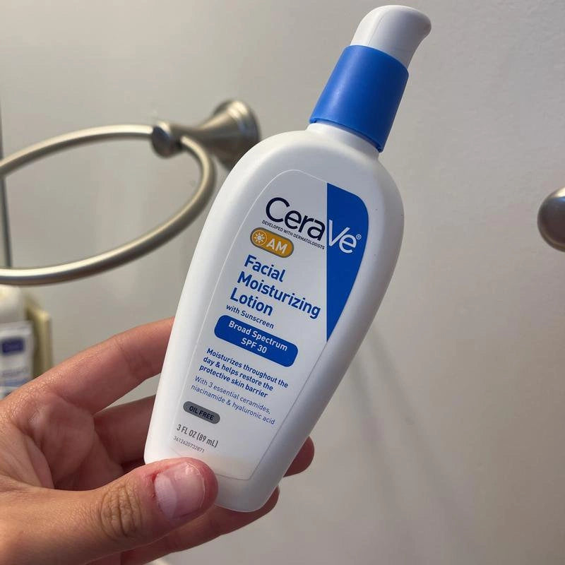CeraVe AM facial moisturizing lotion SPF 30 bottle