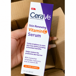 CeraVe Vitamin C serum with hyaluronic acid and ceramides
