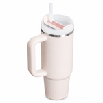 Stanley Quencher tumbler with straw and handle
