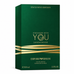 Armani Stronger With You Sandalwood box packaging