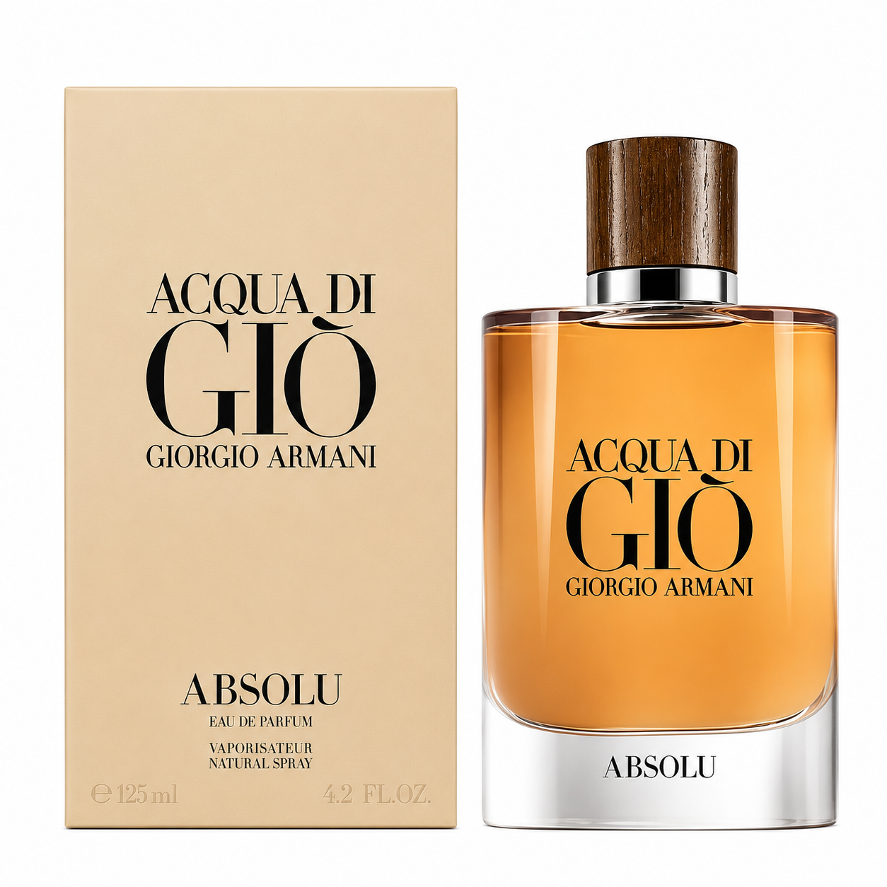 Armani Acqua di Gio Absolu EDP 4.2oz bottle